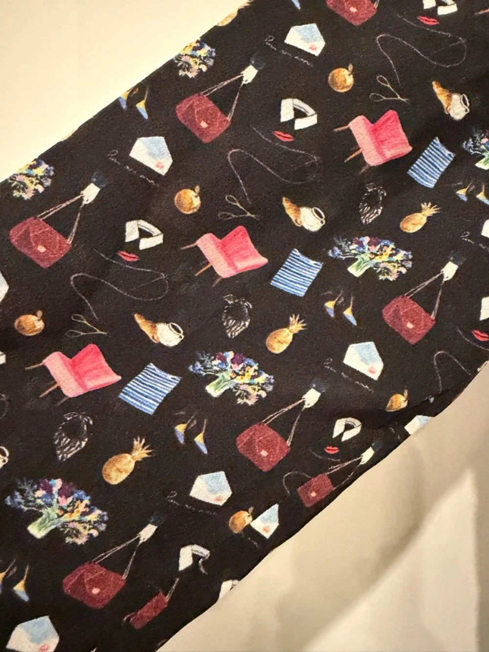 Sezane x Le Bon Marche Rive Gauche Silk Aimee Printed Shift Dress Size 36 US S